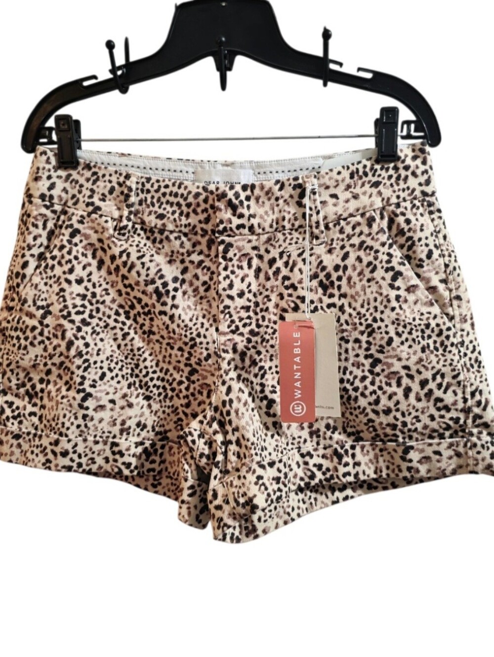 Dear John North Hampton Leopard Print Shorts NWT Size 29